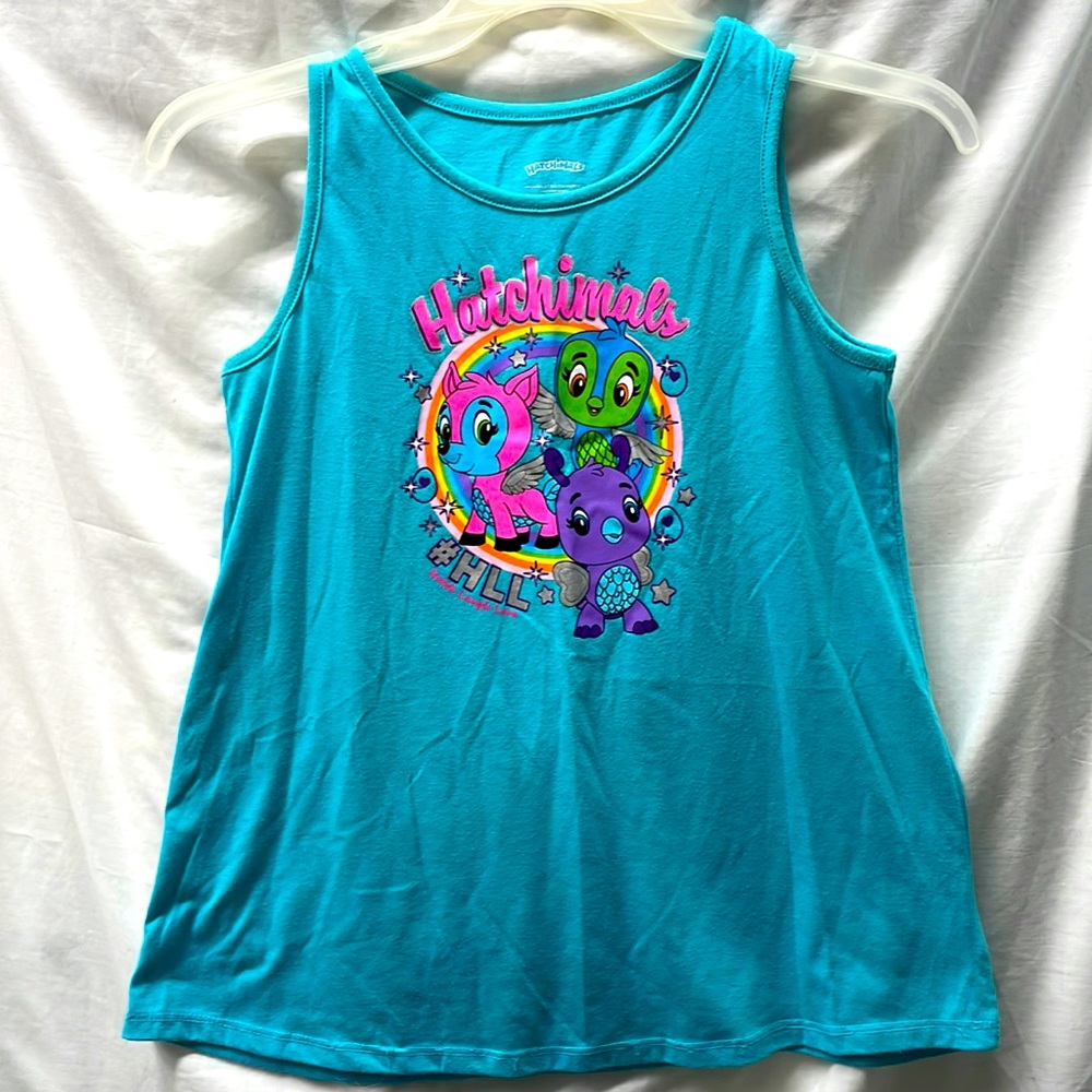Hatchimals sleeveless tunic top girl sz 14/16